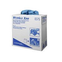фото Салфетки протирочные Kimberly-Clark 8375 WYPALL X80 (голубые)